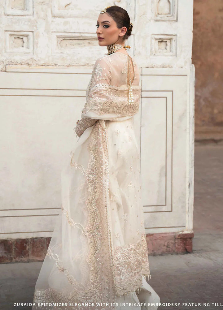 Pehli Nazar by Ayzel Embroidered Organza Suit Unstitched 3 Piece AAF24P D-03 Zubaida - Festive Collection