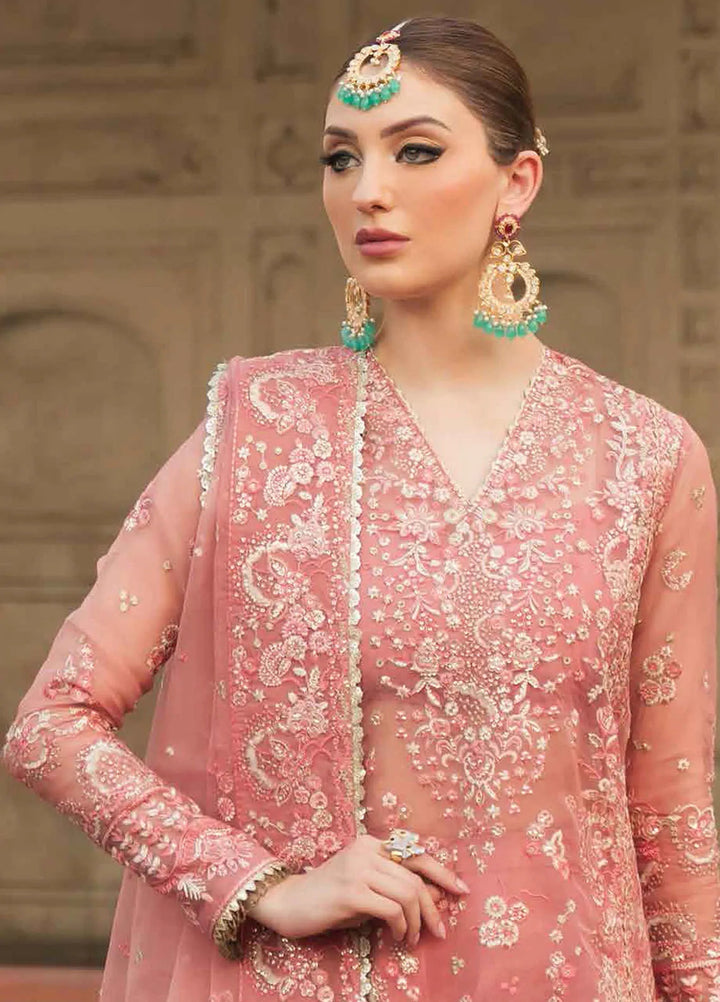 Pehli Nazar by Ayzel Embroidered Organza Suit Unstitched 3 Piece AAF24P D-06 Rukhsar - Festive Collection