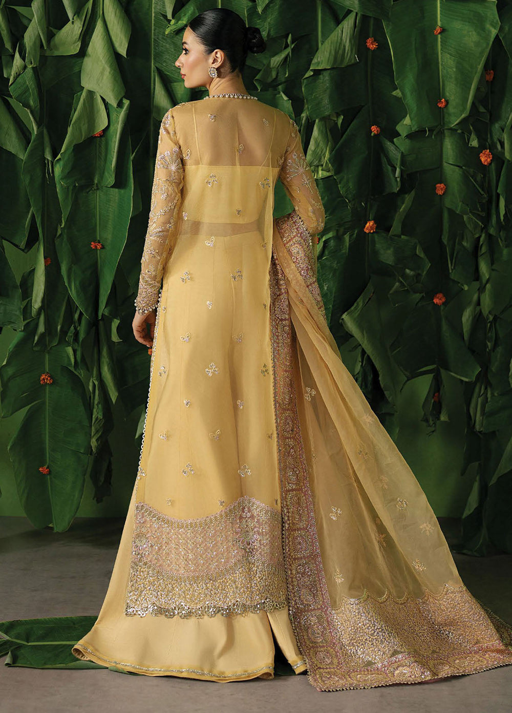 Pehli Nazar by Ayzel Embroidered Organza Suits Unstitched 3 Piece AAFPZ25 D-03 Chahat - Formals Collection