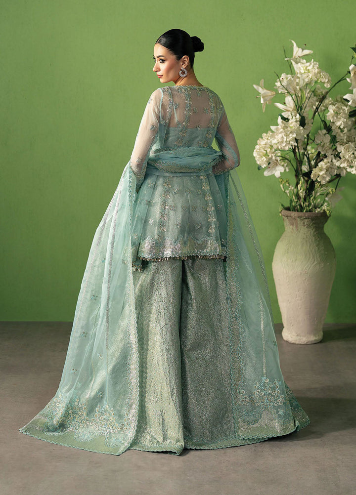 Pehli Nazar by Ayzel Embroidered Organza Suits Unstitched 3 Piece AAFPZ25 D-04 Zarbaaf - Formals Collection