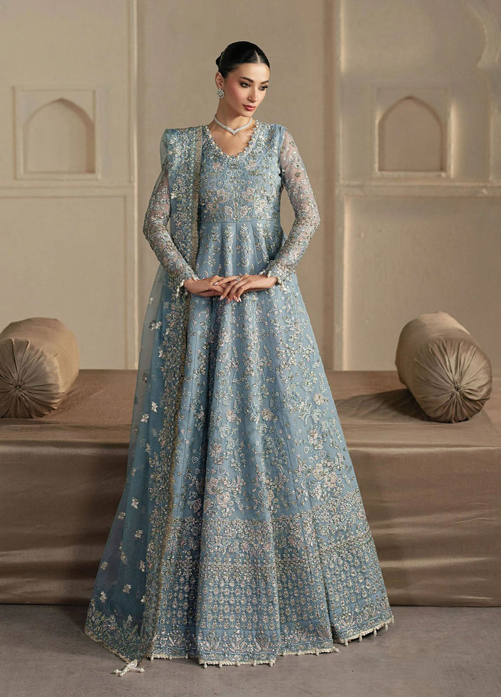Pehli Nazar by Ayzel Embroidered Organza Suits Unstitched 3 Piece AAFPZ25 D-05 Fursat - Formals Collection