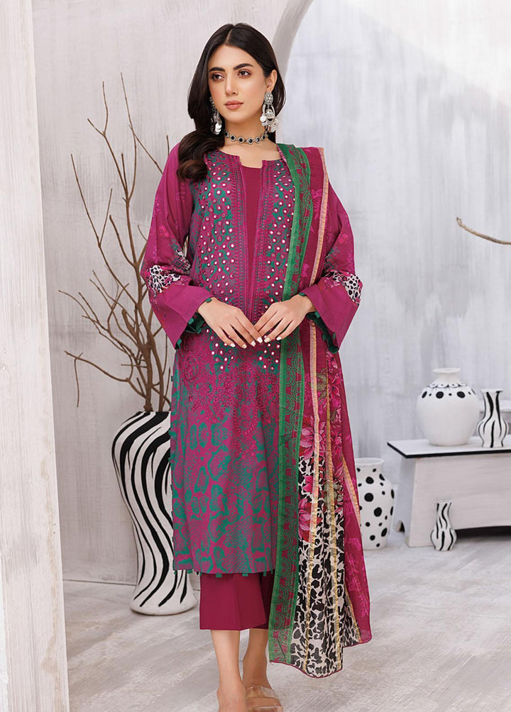 Pehnava By Charizma Embroidered Lawn Suits Unstitched 3 Piece CRZ23P CPN-01 - Summer Collection