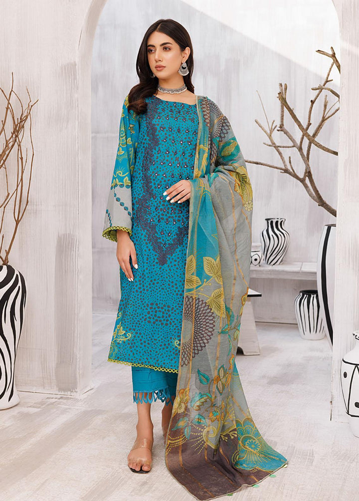 Pehnava By Charizma Embroidered Lawn Suits Unstitched 3 Piece CRZ23P CPN-02 - Summer Collection