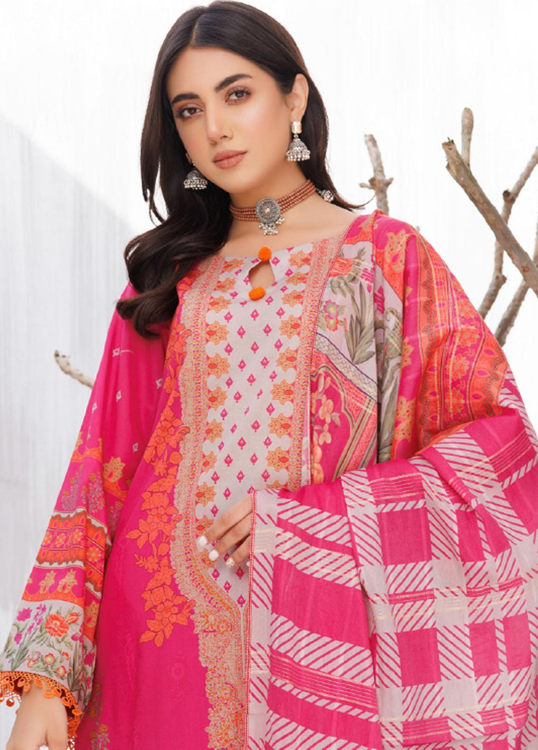 Pehnava By Charizma Embroidered Lawn Suits Unstitched 3 Piece CRZ23P CPN-09 - Summer Collection