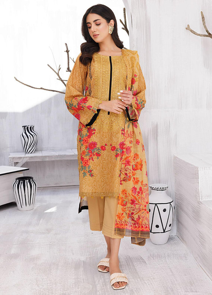 Pehnava By Charizma Embroidered Lawn Suits Unstitched 3 Piece CRZ23P CPN-12 - Summer Collection