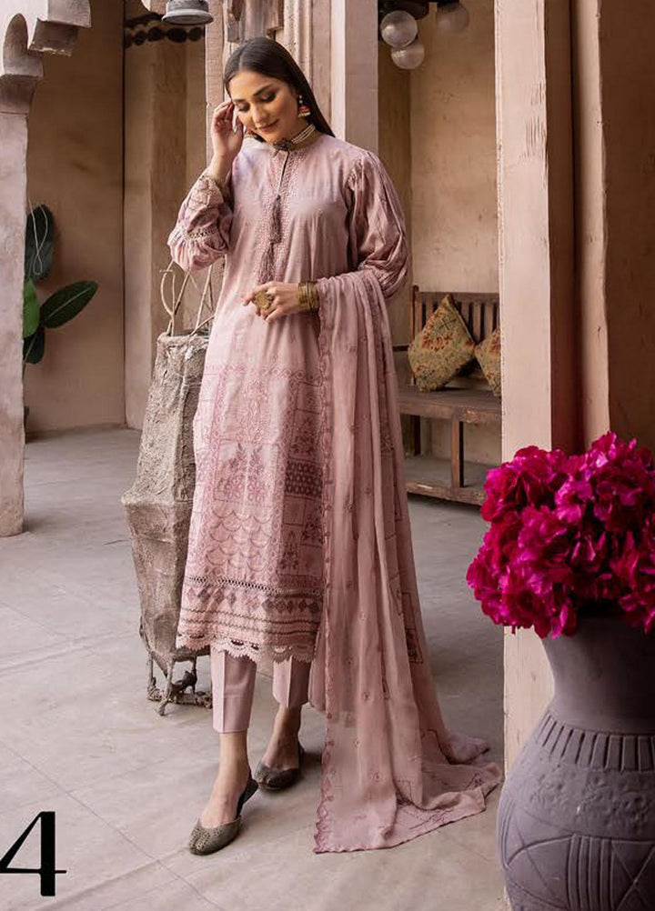 Pehnawa By Aalaya Embroidered Lawn Suits Unstitched 3 Piece ALY23P D-04 - Summer Collection