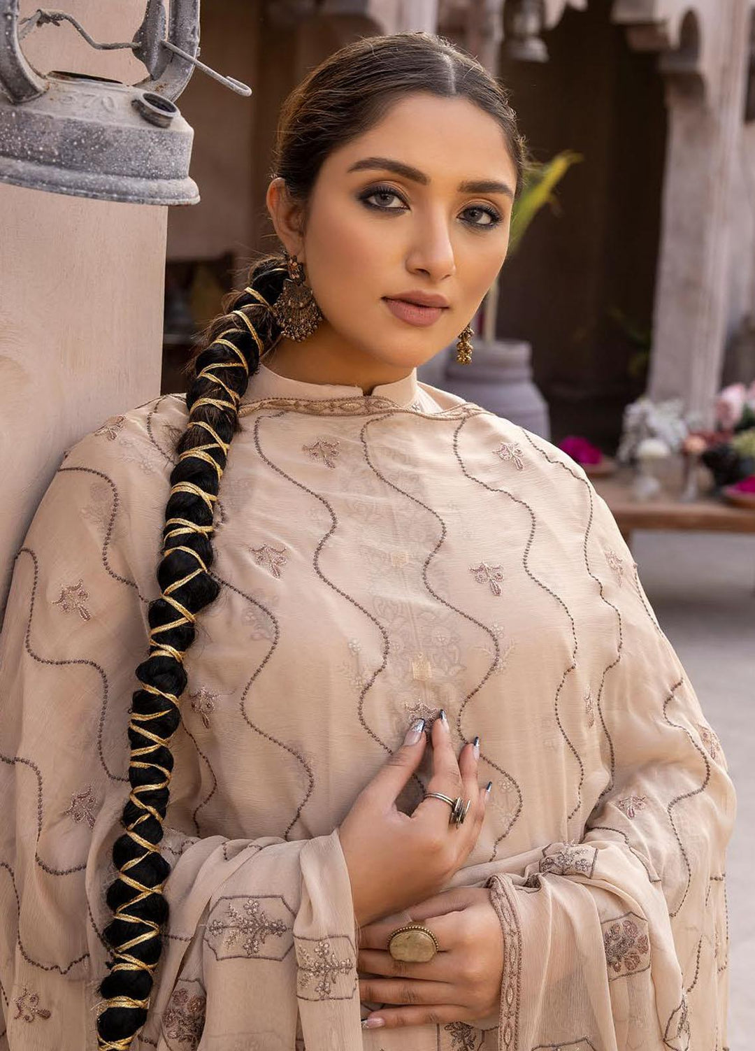 Pehnawa By Aalaya Embroidered Lawn Suits Unstitched 3 Piece ALY23P D-05 - Summer Collection