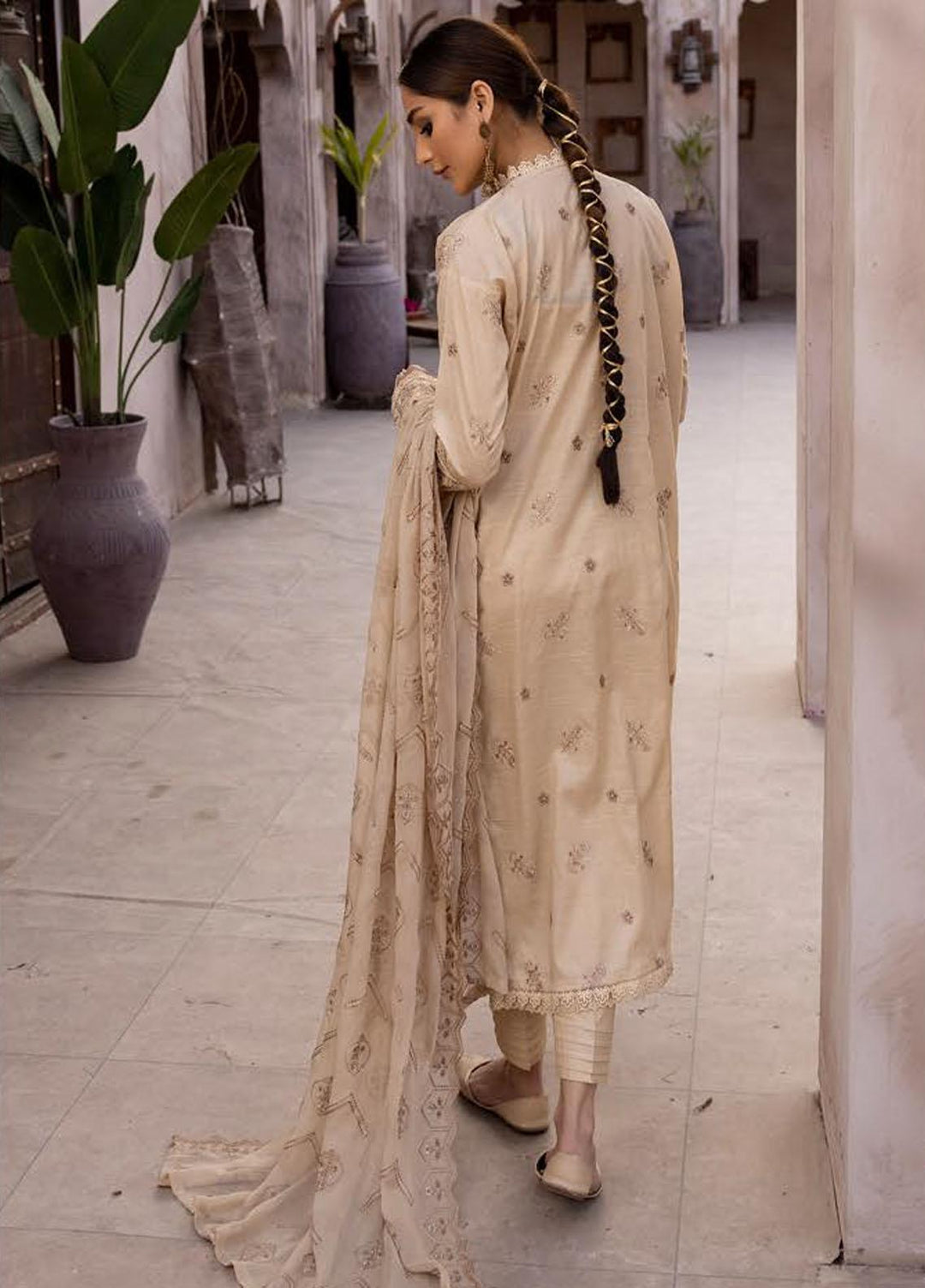 Pehnawa By Aalaya Embroidered Lawn Suits Unstitched 3 Piece ALY23P D-08 - Summer Collection