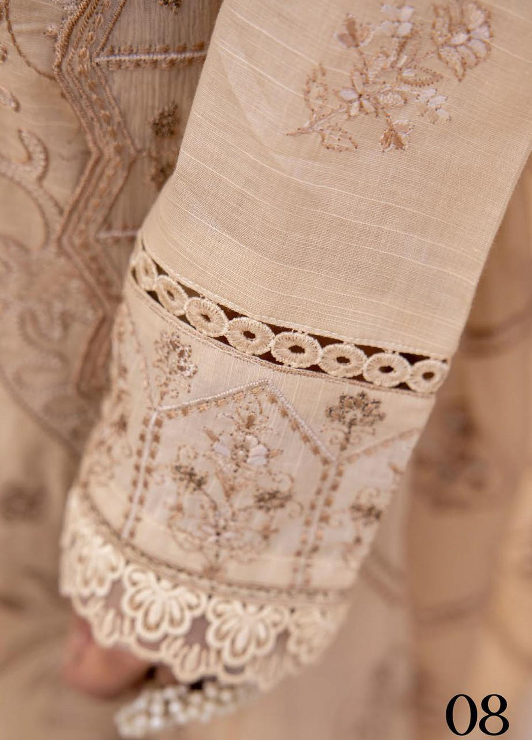 Pehnawa By Aalaya Embroidered Lawn Suits Unstitched 3 Piece ALY23P D-08 - Summer Collection