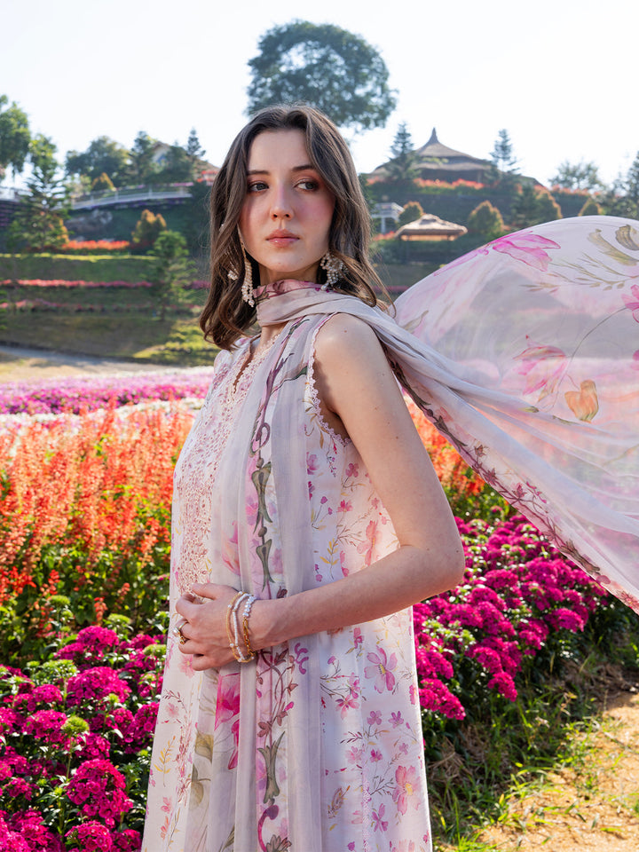 The Scent Of Summers by Yards Unstitched Embroidered Lawn 3 Piece Suit Petal Whisper Casual Collection