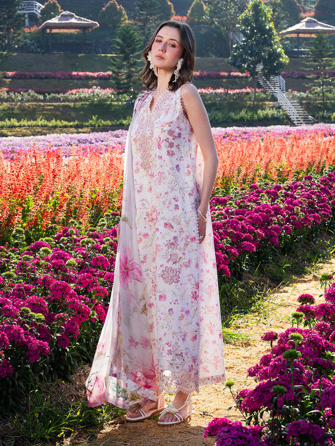 The Scent Of Summers by Yards Unstitched Embroidered Lawn 3 Piece Suit Petal Whisper Casual Collection