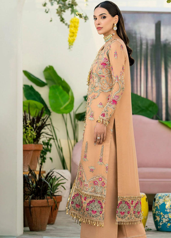 Peyam By Shamrock Premium Embroidered Chiffon Suits Unstitched 3 Piece SRK23P SFG-0014 Amira - Formal Collection