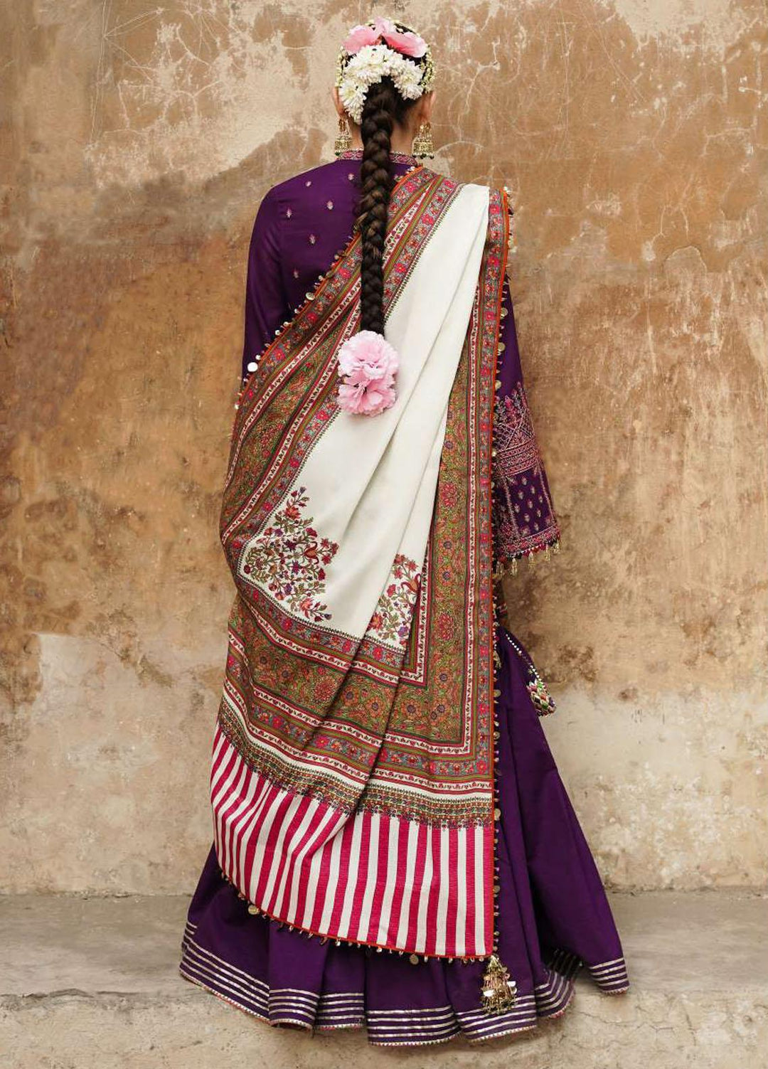 Phoolan Devi by Hussain Rehar Embroidered  Suits Unstitched 3 Piece HRR22PD Bahare - Winter Collection