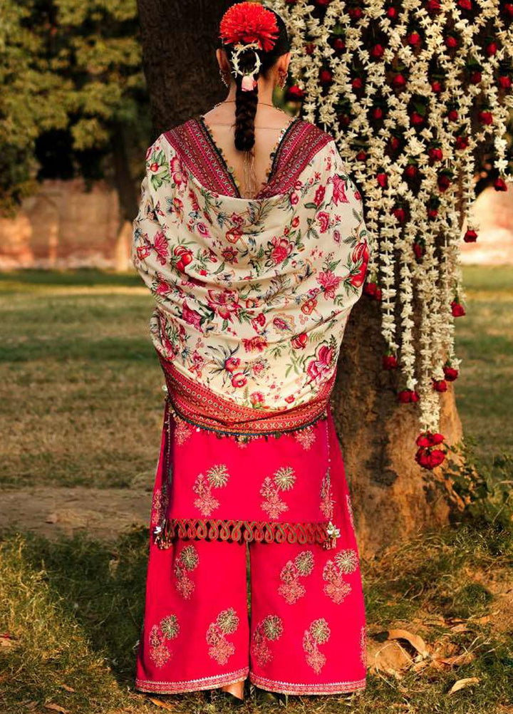 Phoolan Devi by Hussain Rehar Embroidered  Suits Unstitched 3 Piece HRR22PD Kamelia - Winter Collection