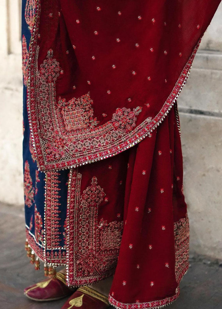 Phoolan Devi by Hussain Rehar Embroidered  Suits Unstitched 3 Piece HRR22PD Parul - Winter Collection