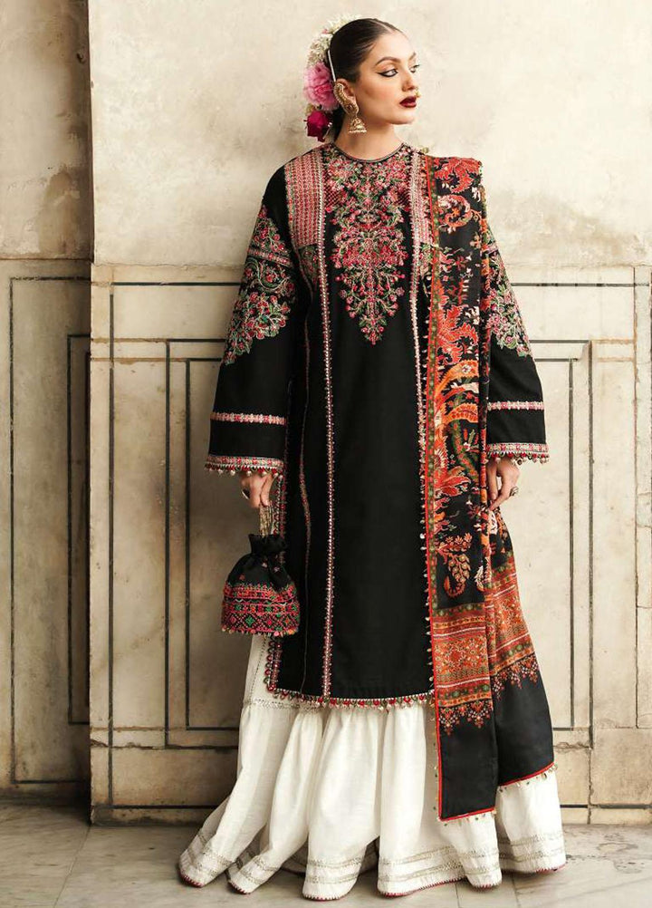 Phoolan Devi by Hussain Rehar Embroidered  Suits Unstitched 3 Piece HRR22PD Yass - Winter Collection