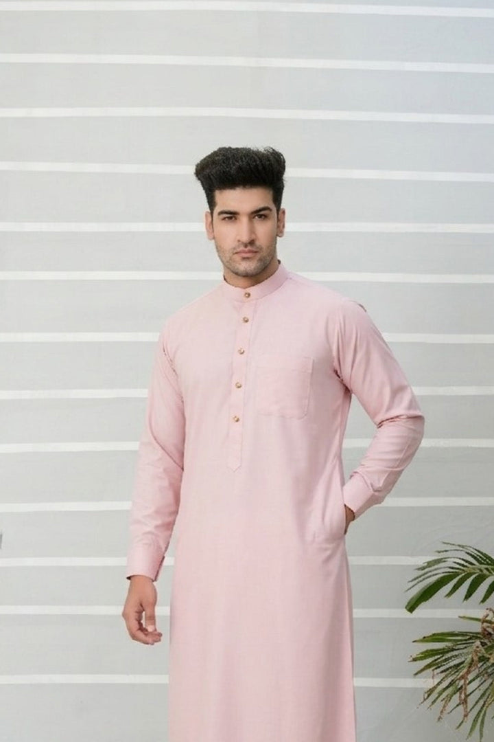 Royal Arabic Jubba by Edge Republic Mens RTW Solids Cotton Viscose 2 Piece Suit JB 028 Festive Collection
