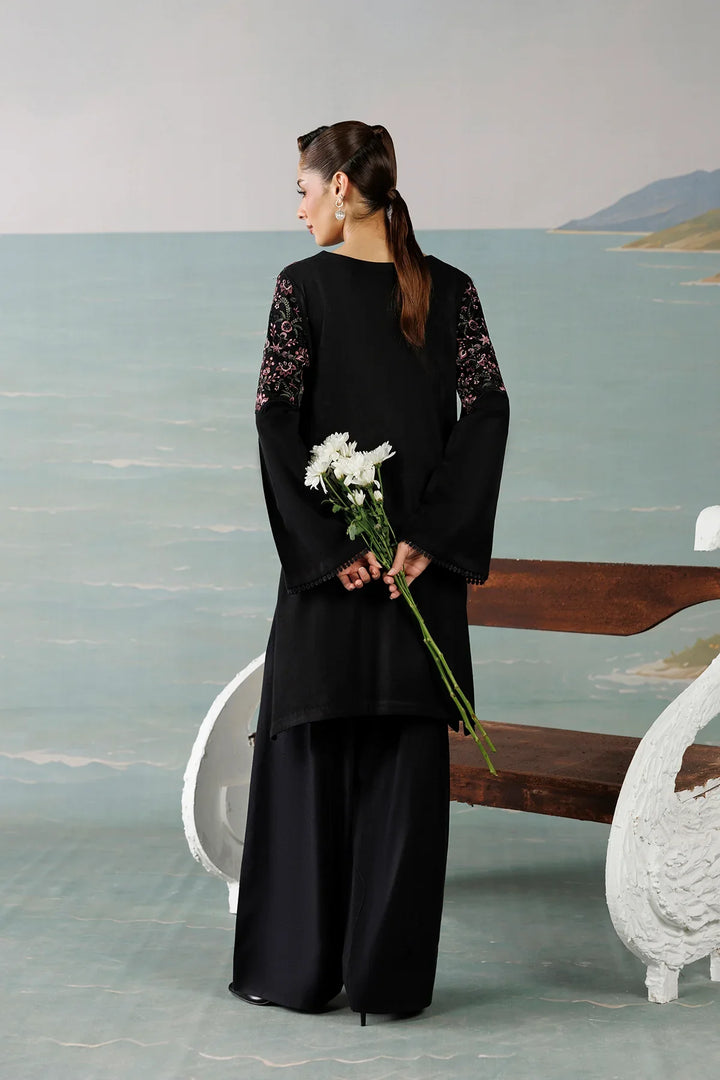 Miras by Daria Unstitched Embroidered Leather Peach 3 Piece Suit DN26UML DA-134 - Fextive Collection