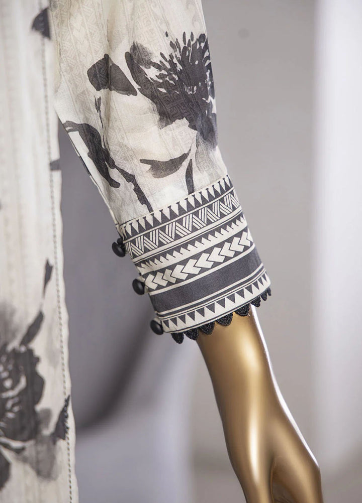 Platinuim Print by HZ Textiles Digital Printed Lawn Suits Unstitched 3 Piece HZ25PDP PPC-404 - Summer Collection