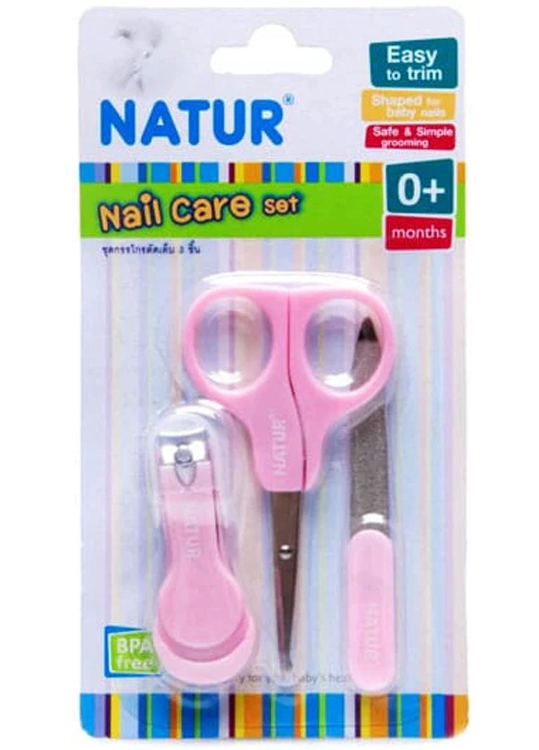 Plush Mink    Manicure Set Manicure Set For Baby - Natur Pink - Baby Product