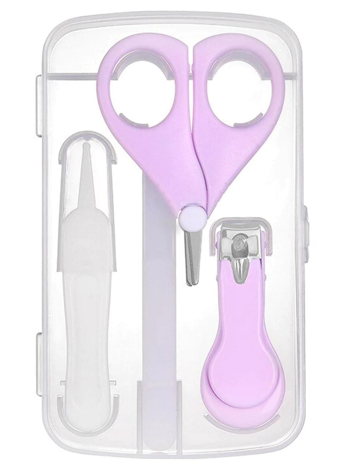 Plush Mink    Clipper Set 4 in 1 Nail Clipper Set For Baby - Purple - Baby Product