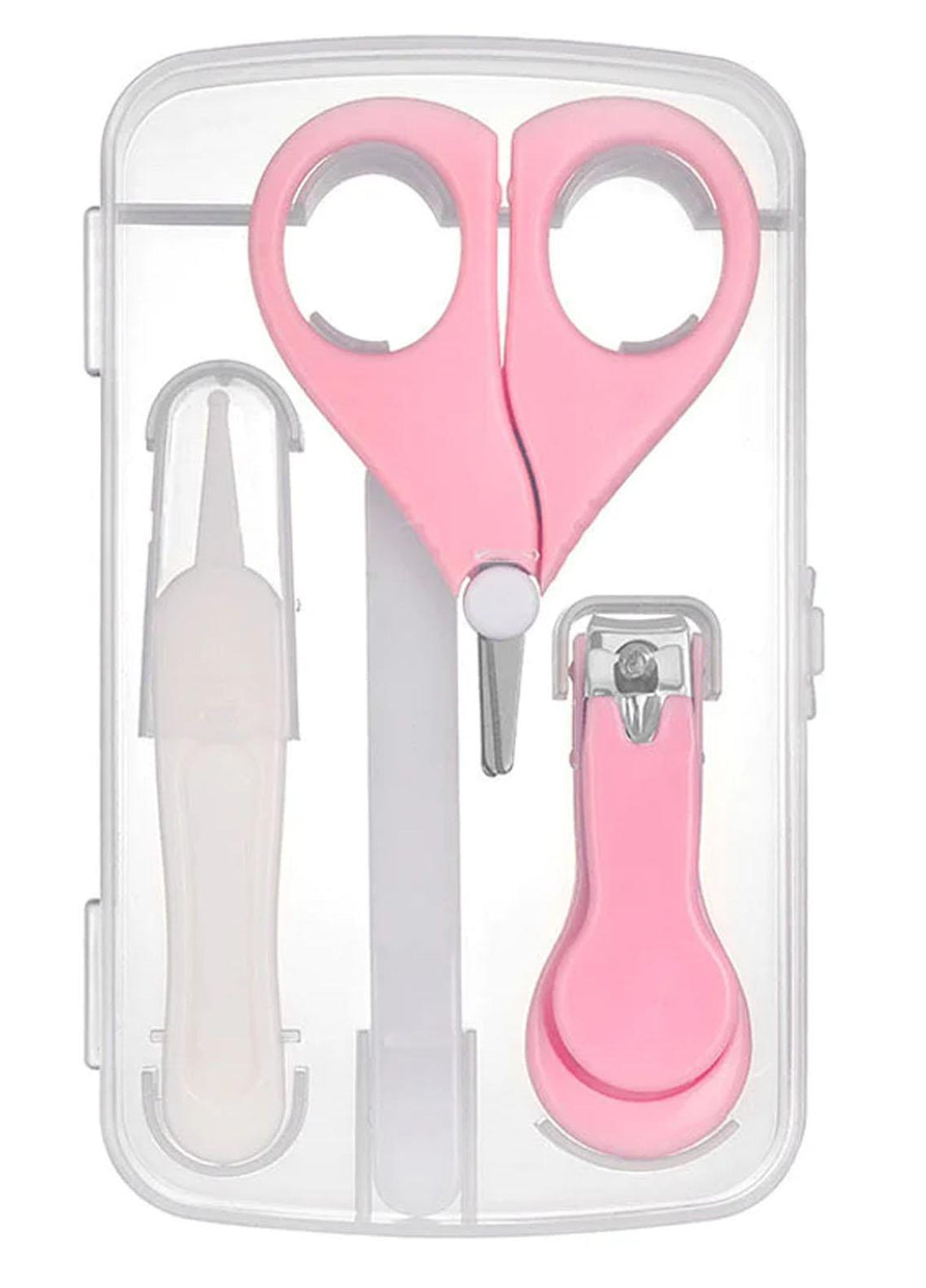 Plush Mink    Clipper Set 4 in 1 Nail Clipper Set For Baby - Pink - Baby Product