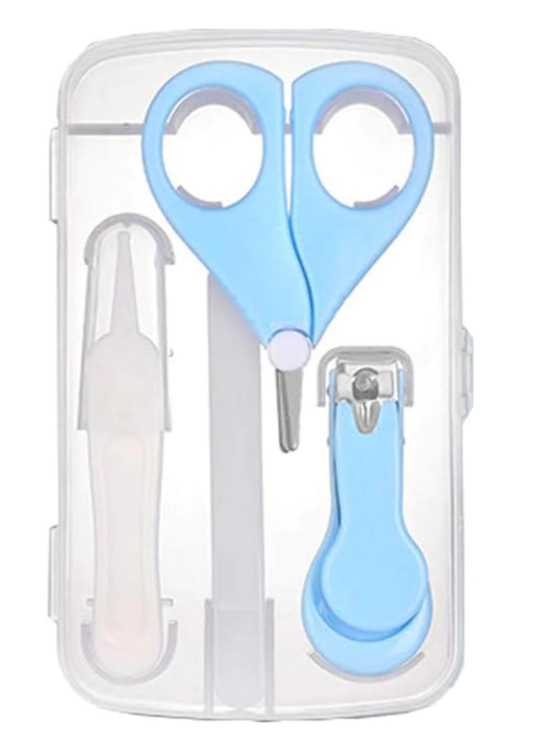 Plush Mink    Clipper Set 4 in 1 Nail Clipper Set For Baby - Blue - Baby Product