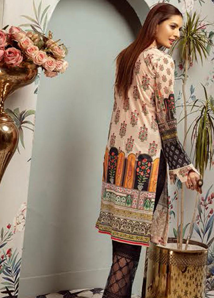 Plush By Riaz Arts Embroidered Lawn  Unstitched Kurties RA21P 28 - Premium Collection