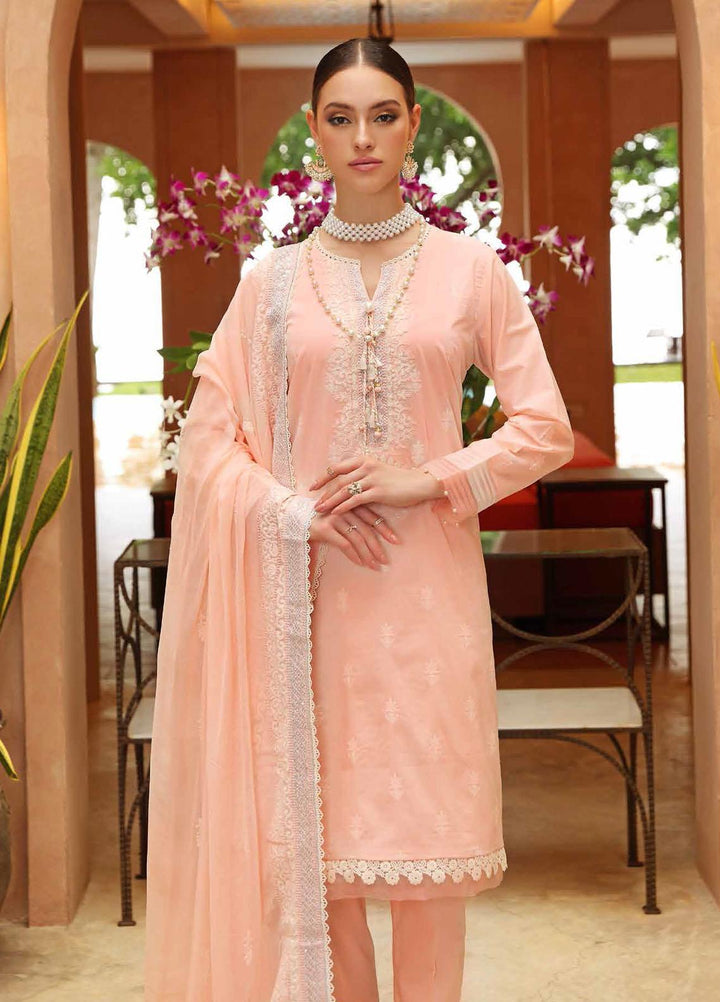 Gul Ahmed Embroidered  Suits Unstitched 3 Piece GA22CM PM-22075 - Festive Collection