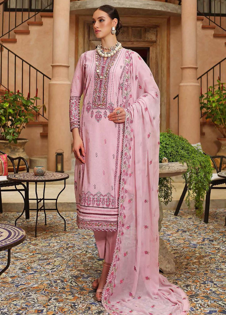 Gul Ahmed Embroidered  Suits Unstitched 3 Piece GA22CM PM-22077 - Festive Collection