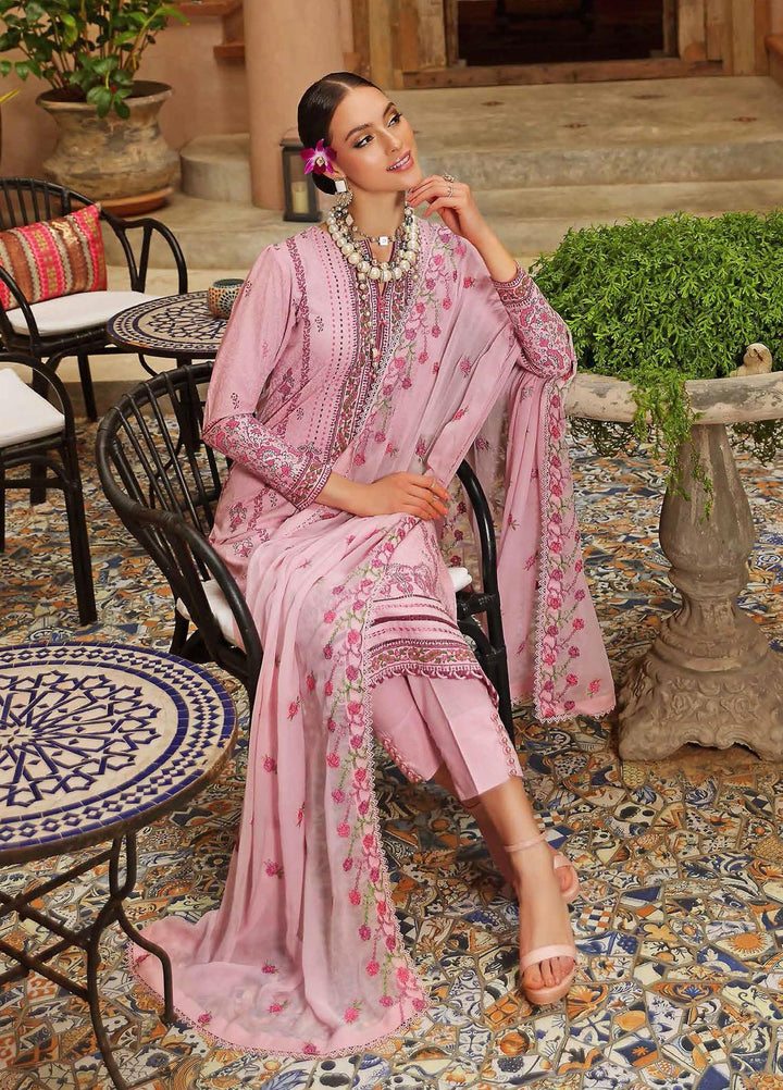 Gul Ahmed Embroidered  Suits Unstitched 3 Piece GA22CM PM-22077 - Festive Collection