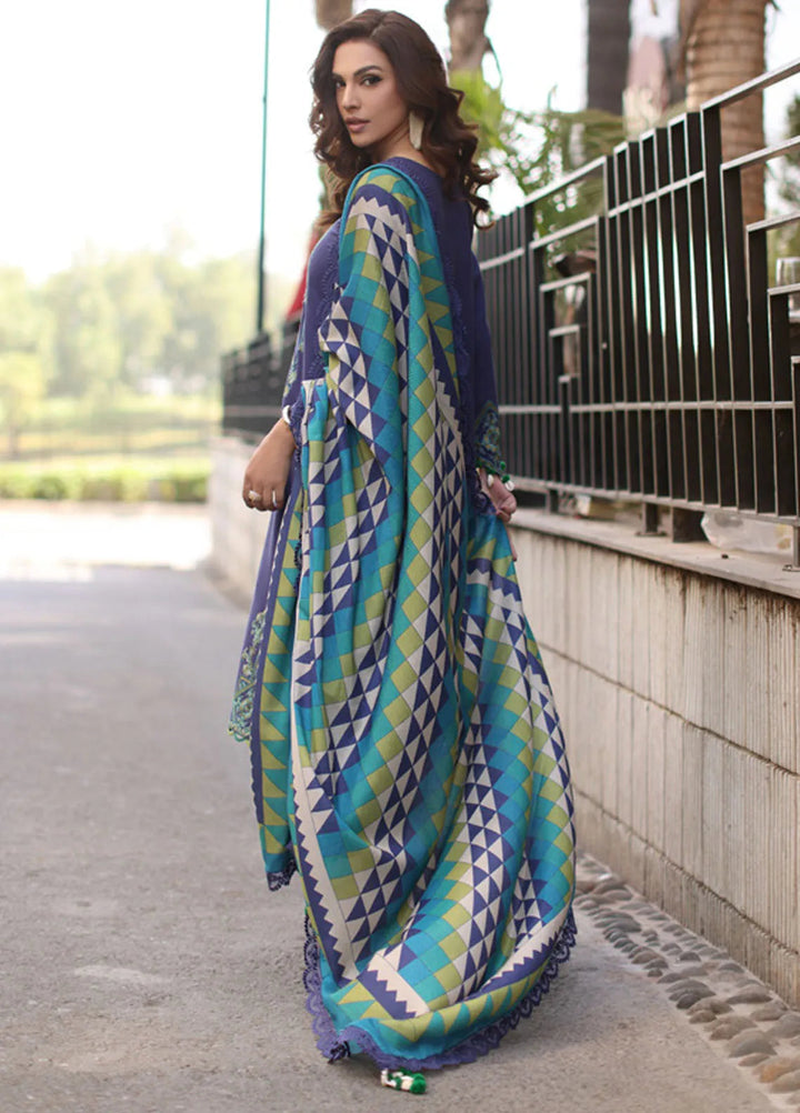 Poshima by Charizma Embroidered Leather Peach Suits Unstitched 3 Piece CRZ24PS PS4-09 - Winter Collection