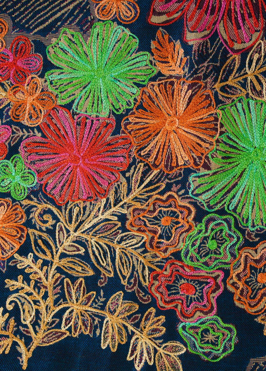 Sanaulla Exclusive Range  Pashmina  Shawls MIR-37 Blue - Pashmina Shawls