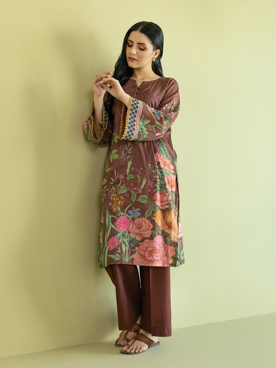 Salitex Women Printed Lawn 1 Piece Shirt CPS23DD002 - Summer Collection