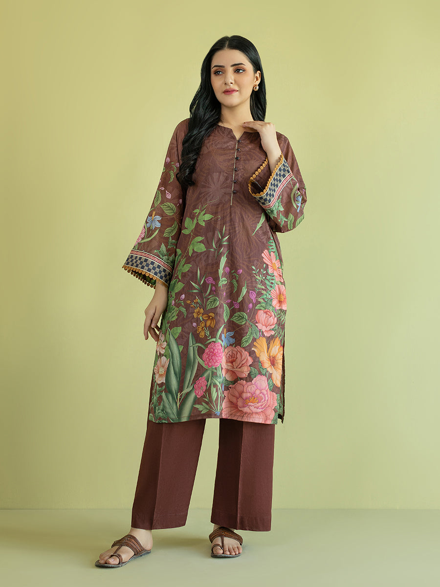 Salitex Women Printed Lawn 1 Piece Shirt CPS23DD002 - Summer Collection
