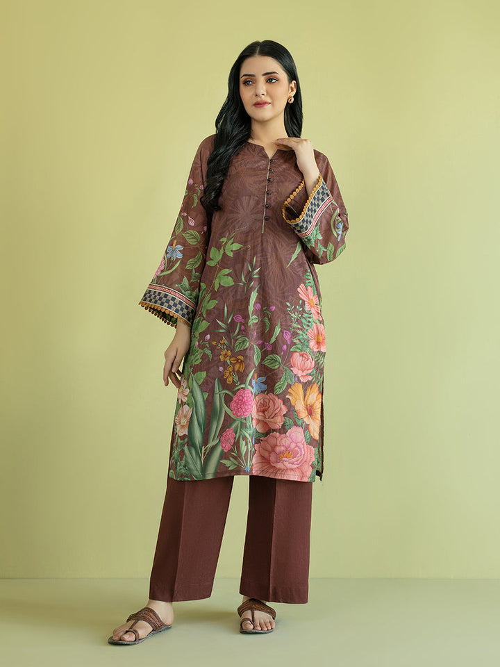 Salitex Women Printed Lawn 1 Piece Shirt CPS23DD002 - Summer Collection