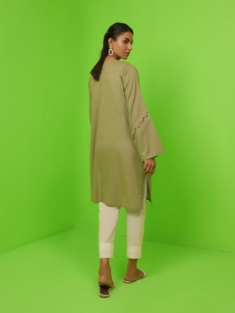 Salitex Women Solids Lawn 1 Piece Shirt WRTKBA24AL125 - Winter Collection