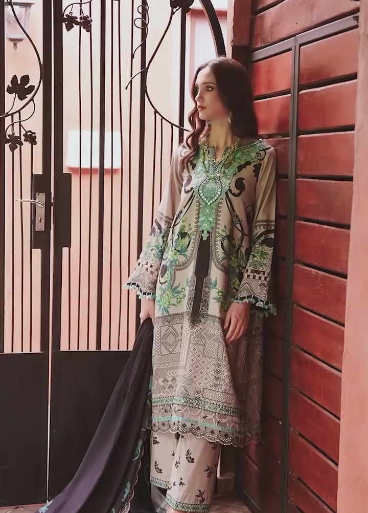 Aniiq by Charizma Unstitched Embroidered Linen 3 Piece Suit CHR26UAL ANW7-19 - Casual Collection