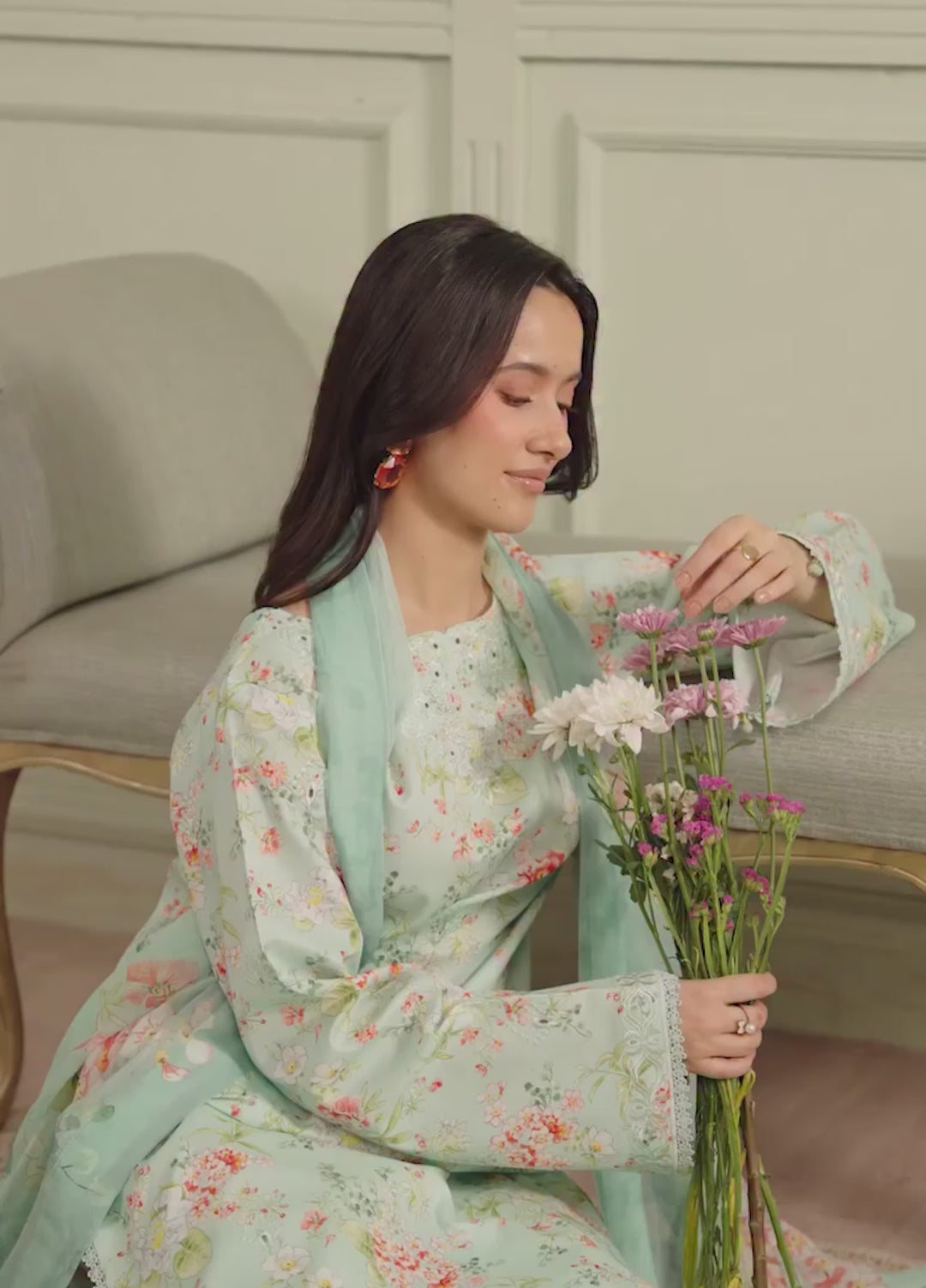 The Meetup by Yards Unstitched Embroidered Lawn 3 Piece Suit Stay a little longer Casual Collection