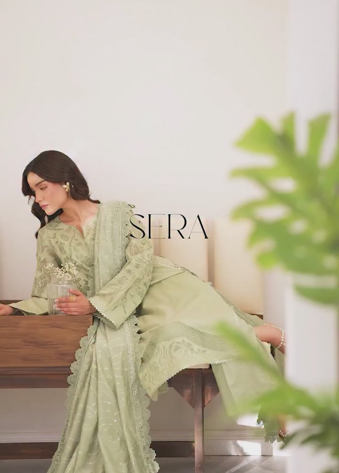 Sera by Mahnur Unstitched Embroidered Lawn 3 Piece Suit MN26USL SP-08 - Festive Collection