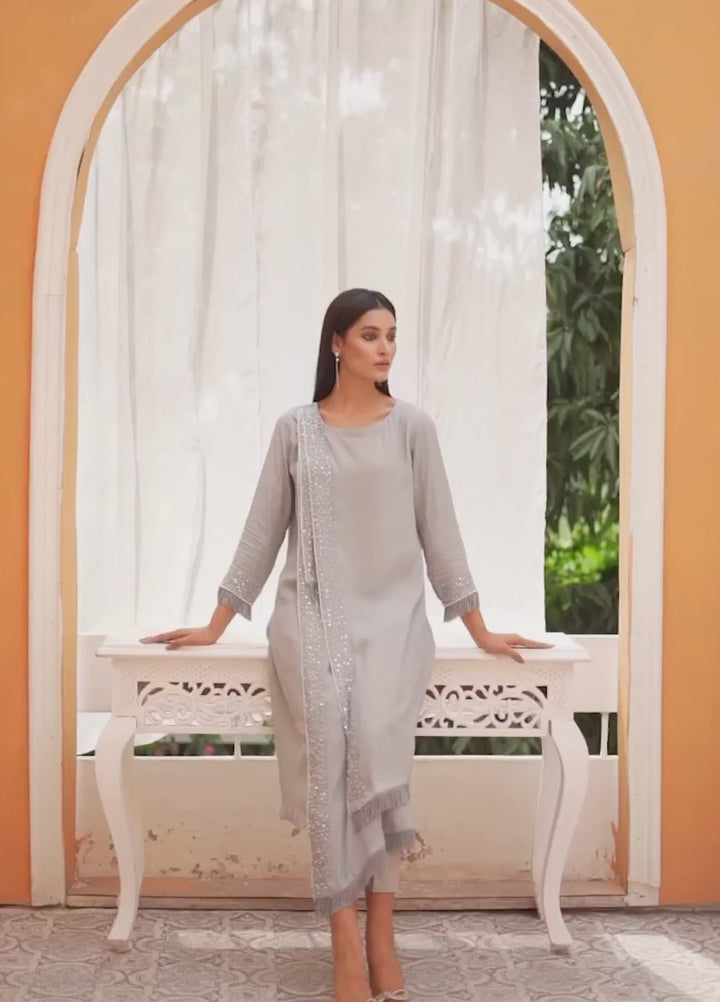 Anayra Amal Pret Embellished Grip Georgette 2 Piece Suit Inara
