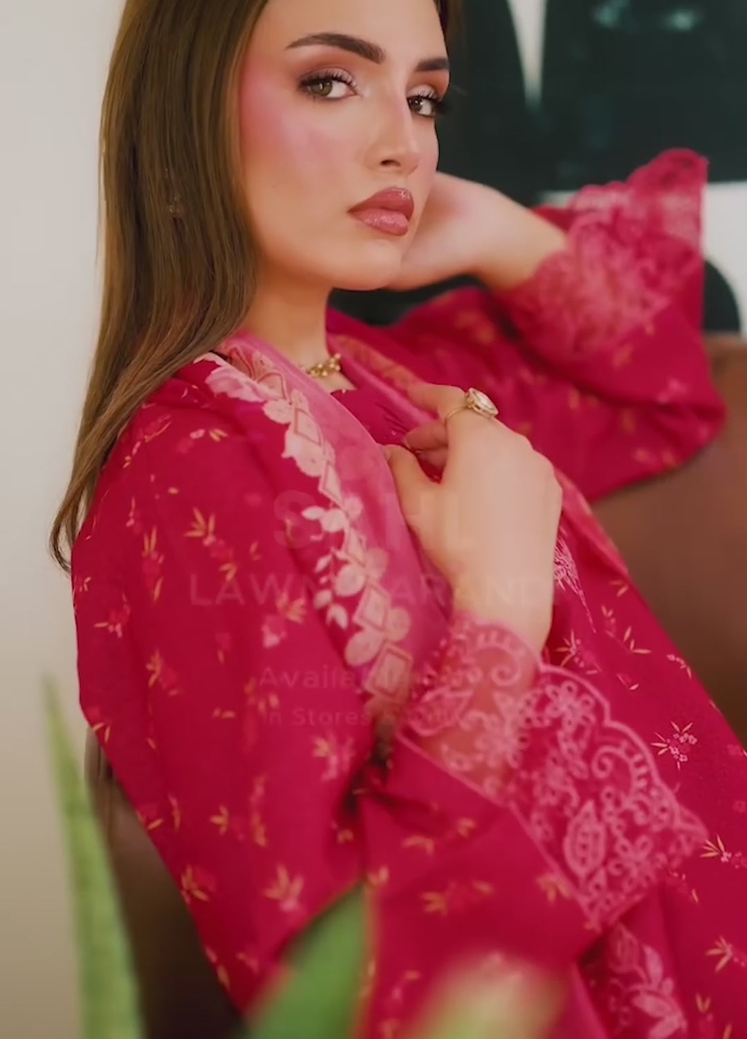 Sahl by Rashid Textiles Unstitched Embroidered Lawn Karandi 3 Piece Suit RT26USLK D-3918 - Casual Collection