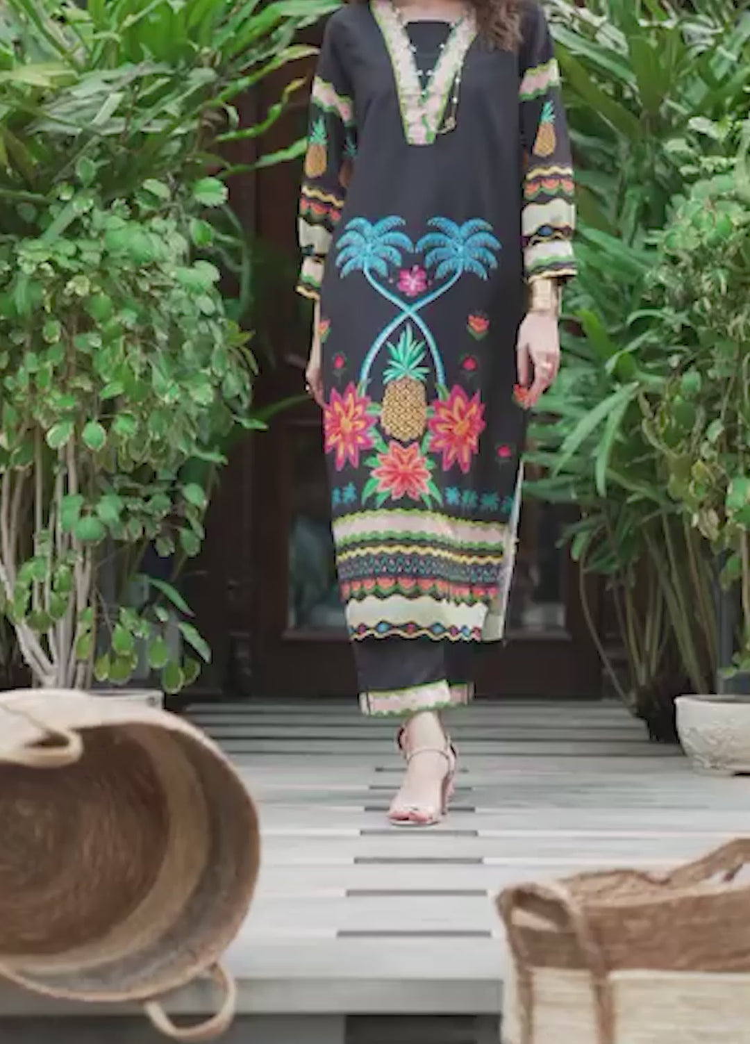 Nairah Women Pret Printed Arabic Lawn Suit NAH26PN Mistique - Spring Collection