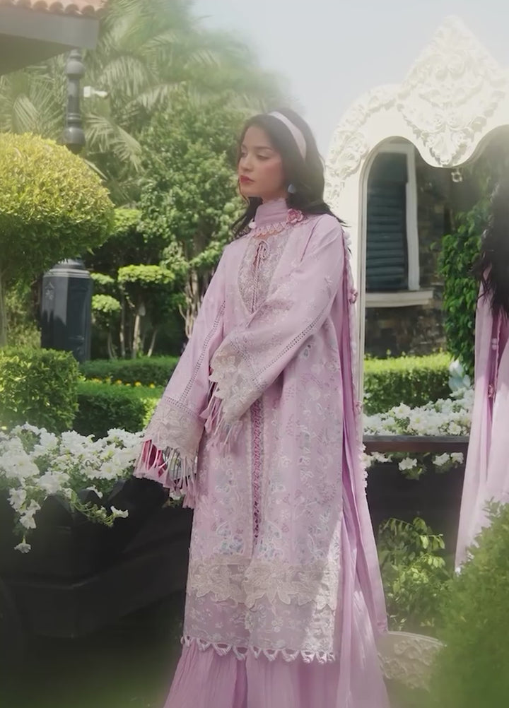 Feerie by Sundas Ahad Unstitched Embroidered Lawn 3 Piece Suit SNA26ULF Sylora ELL-03 - Eid Collection