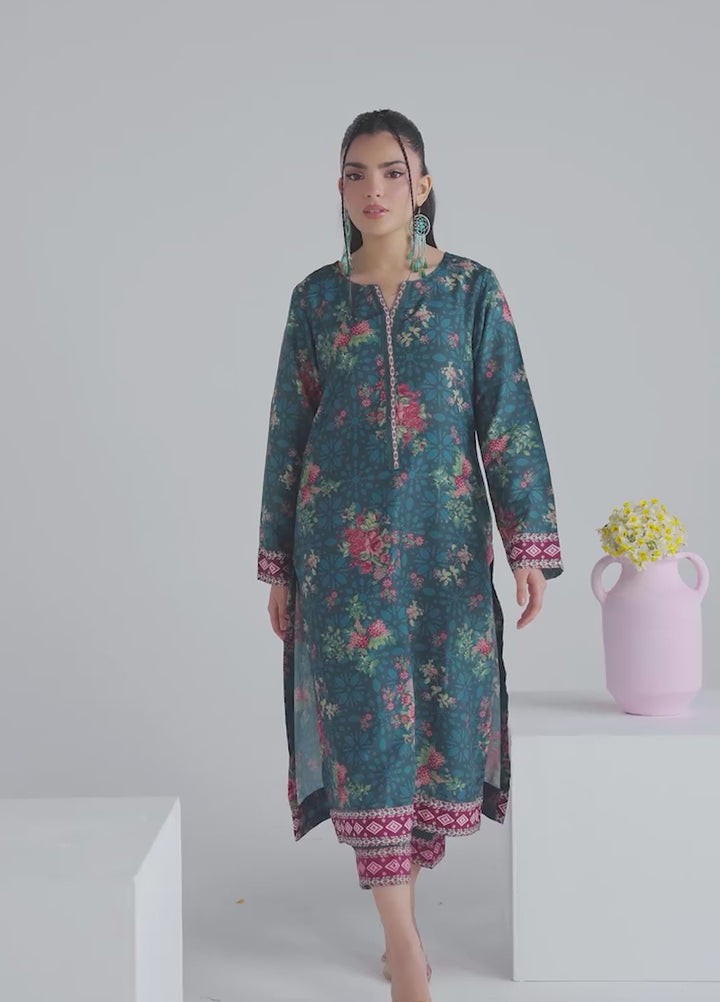 Summer Basics by Gulaal Women RTW Printed Poly 2 Piece Suit Luzea - Casual Collection