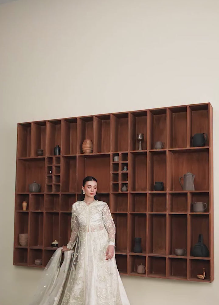 Kalani by Xenia Formals Unstitched Embroidered Net 3 Piece Suit XE26UKW 07-Liore - Wedding Collection