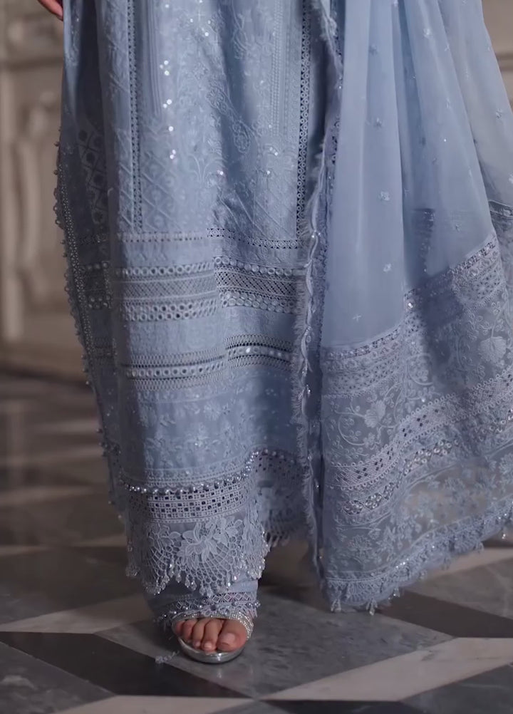 Sobia Nazir Unstitched Embroidered Luxury Lawn 3 Piece Suit SN26ULE D-02 B - Eid Collection