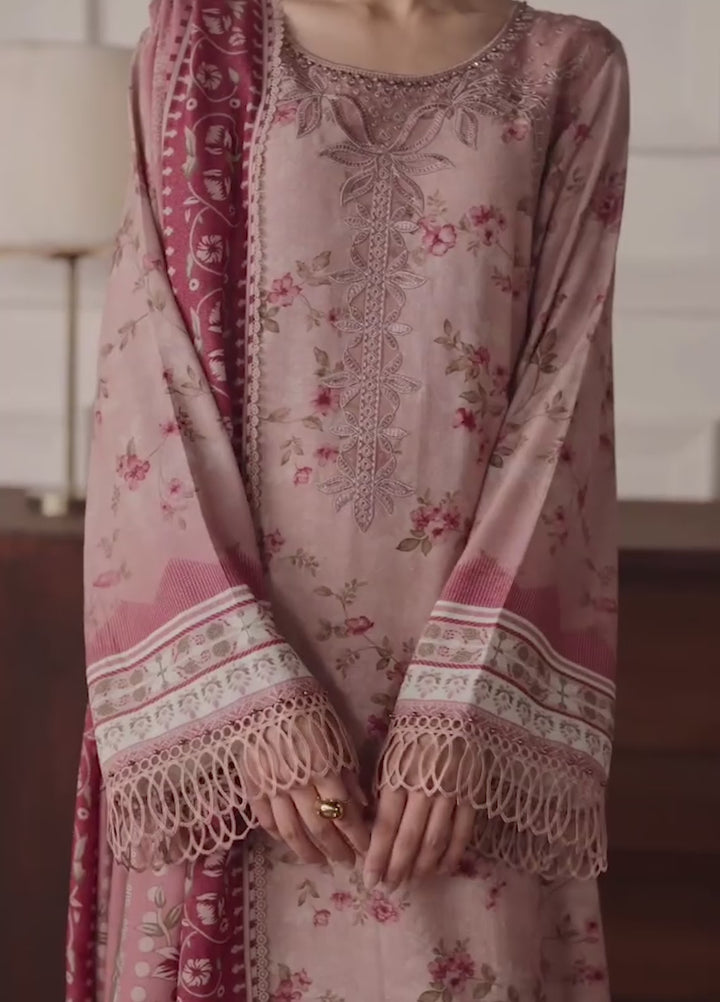 Kaya by Daria Unstitched Embroidered Karandi 3 Piece Suit DN26UKK DA-126 - Casual Collection