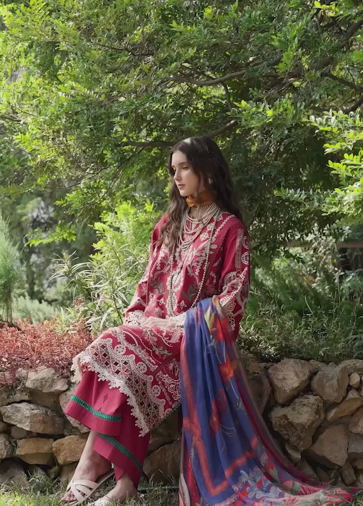 Belle Saison by Esmel Unstitched Embroidered Lawn 3 Piece Suit EML26ULB Sylea EUNSS260210 - Festive Collection