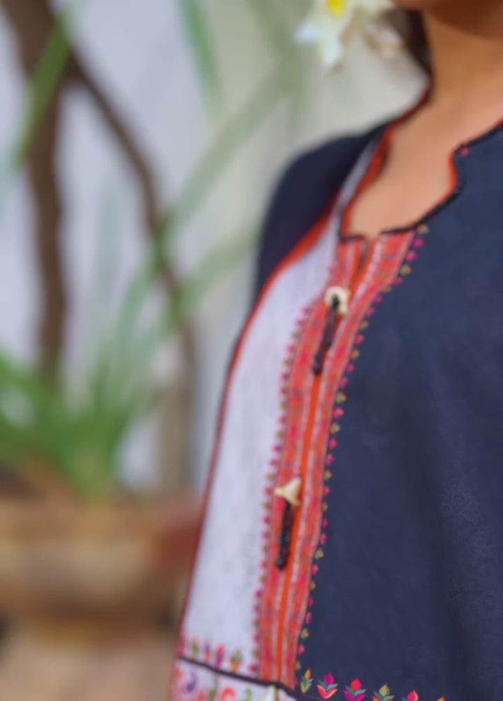 C Prints by Charizma Unstitched Printed Lawn 3 Piece Suit CHR26UCP CP6-07 - Summer Collection